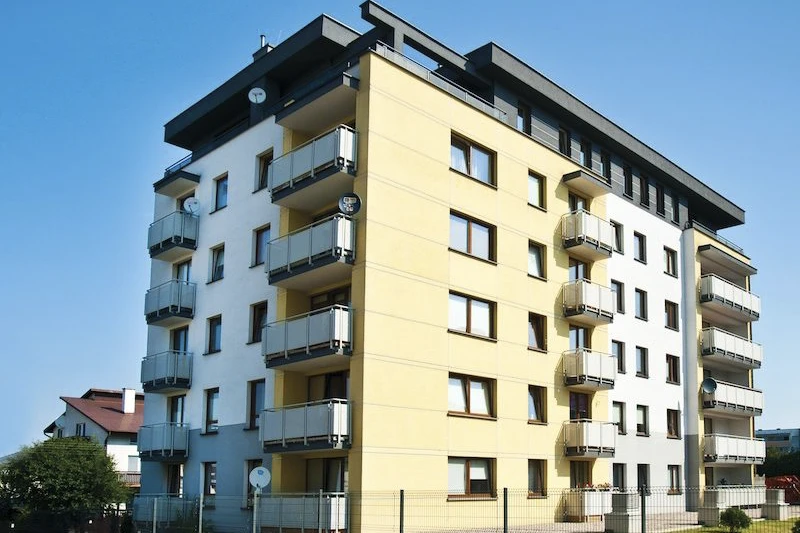 Blok przy ulicy Dworskiej w Białymstoku