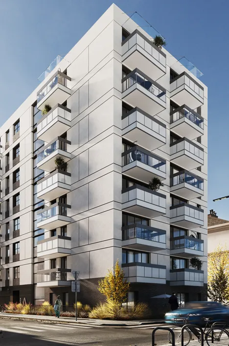 miejsca postojowe w apartamentach Ciepła 38